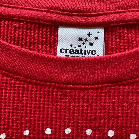 5/$15 Creative Apparel Ohio State Waffle-knit LS Tee Medium (BUNDLE ONLY) - Picture 8 of 8
